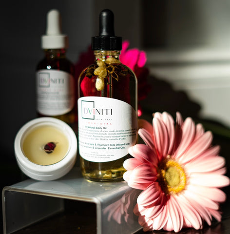 DVINITI mini LOVE YOUR SKIN Face, Body, and Lip Care package