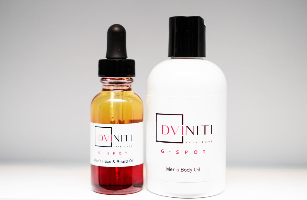 Men's Facial & Body Oil Package