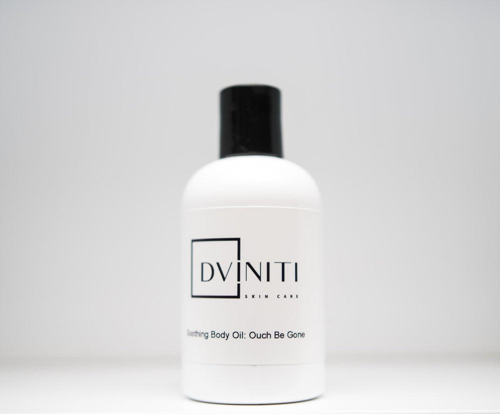 OUCH BE GONE: Soothing body oil for aches and inflammation OUCH BE GONE: Soothing body oil for aches and inflammation